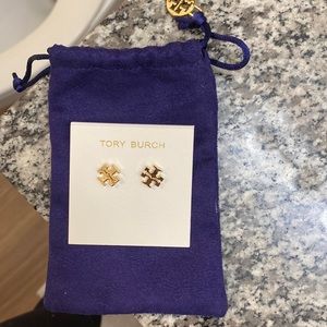 Tory Burch Stud Earrings with dust bag